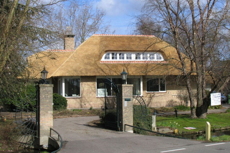 Renovatie van rieten dak